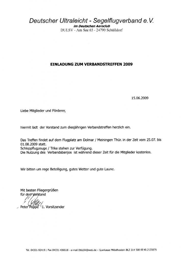 2009-06-15 Einladung Verbandstreffen DULSV